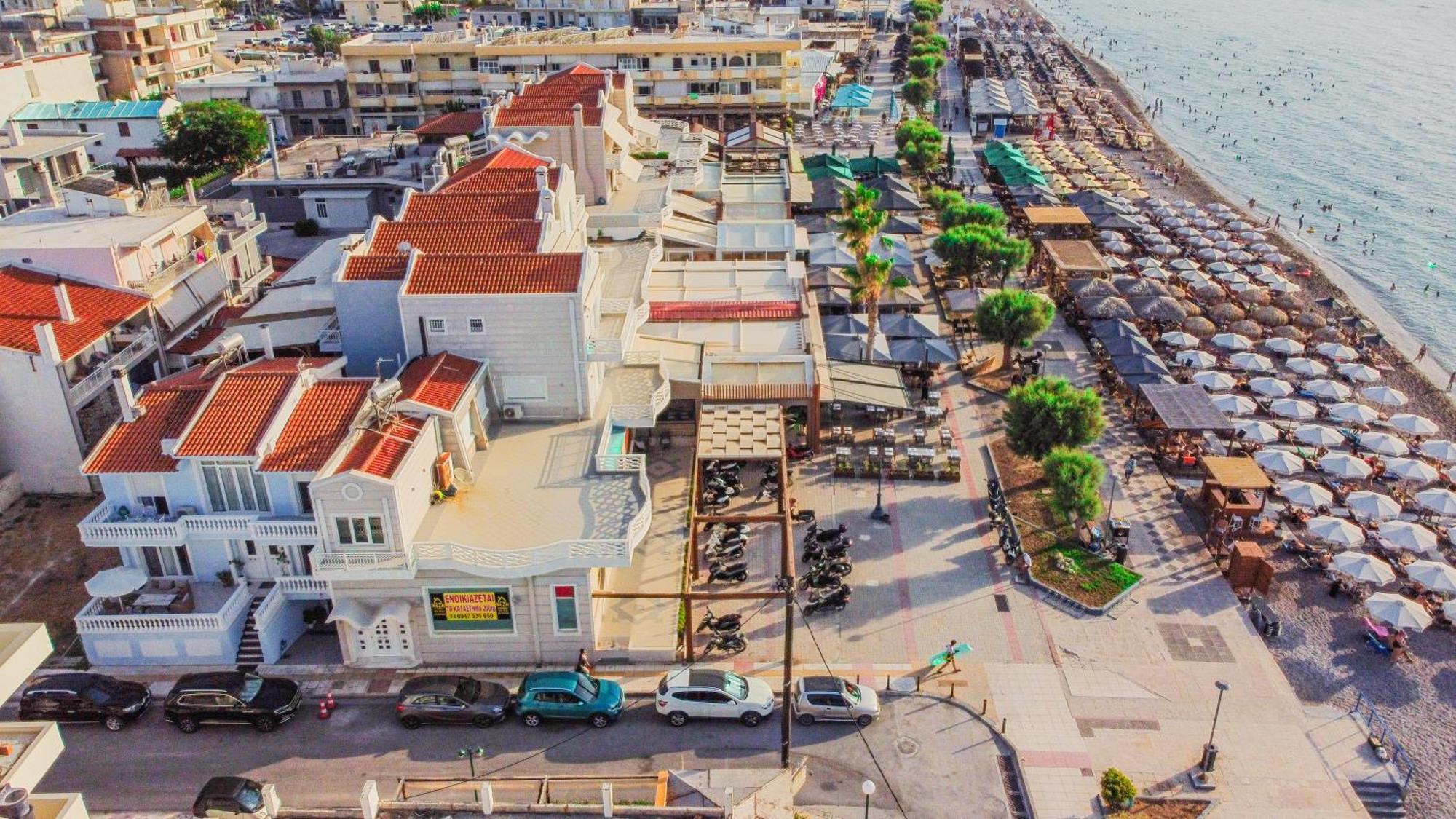 Beach Blue Villa Corinth Exterior photo
