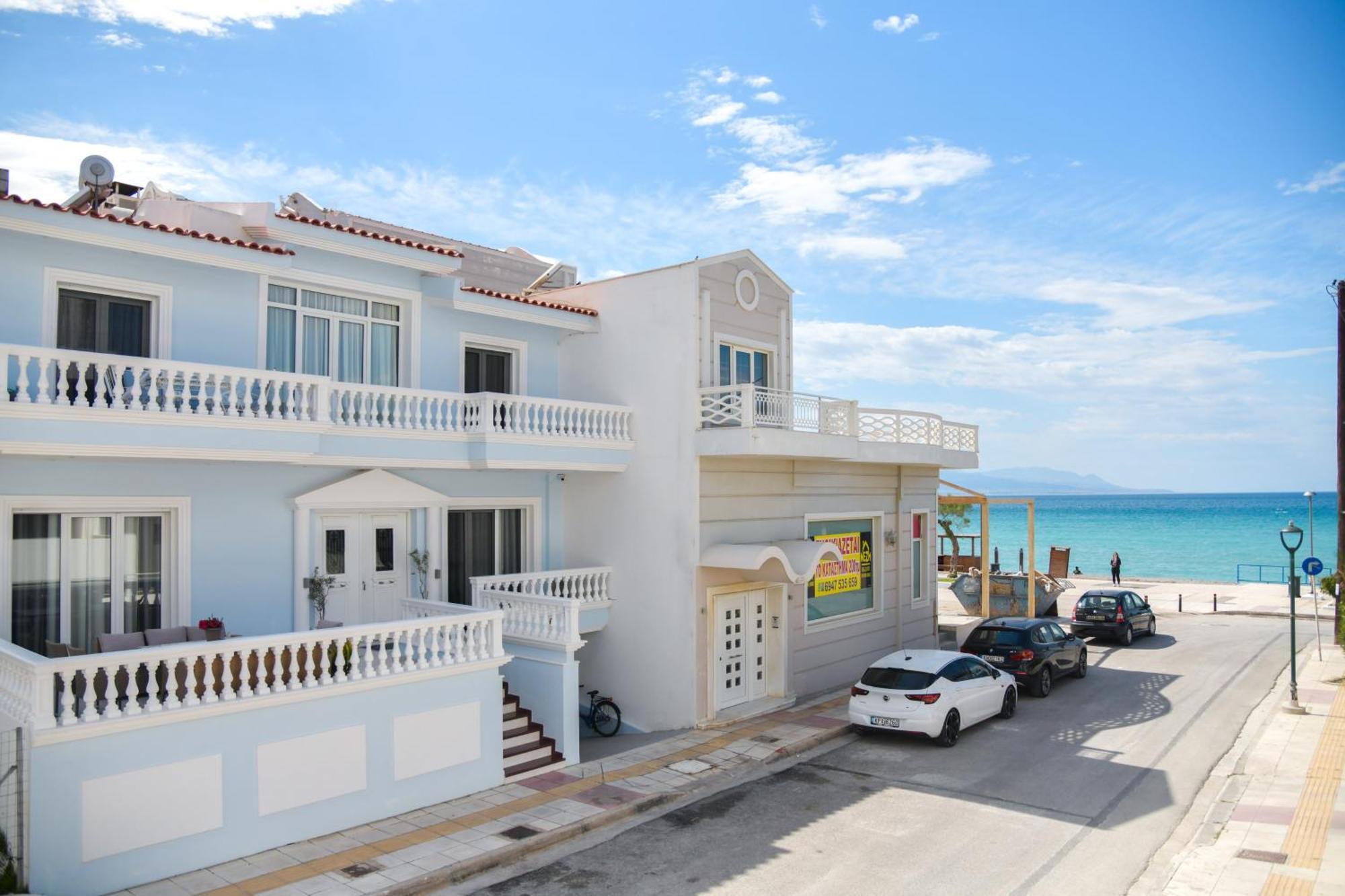 Beach Blue Villa Corinth Exterior photo